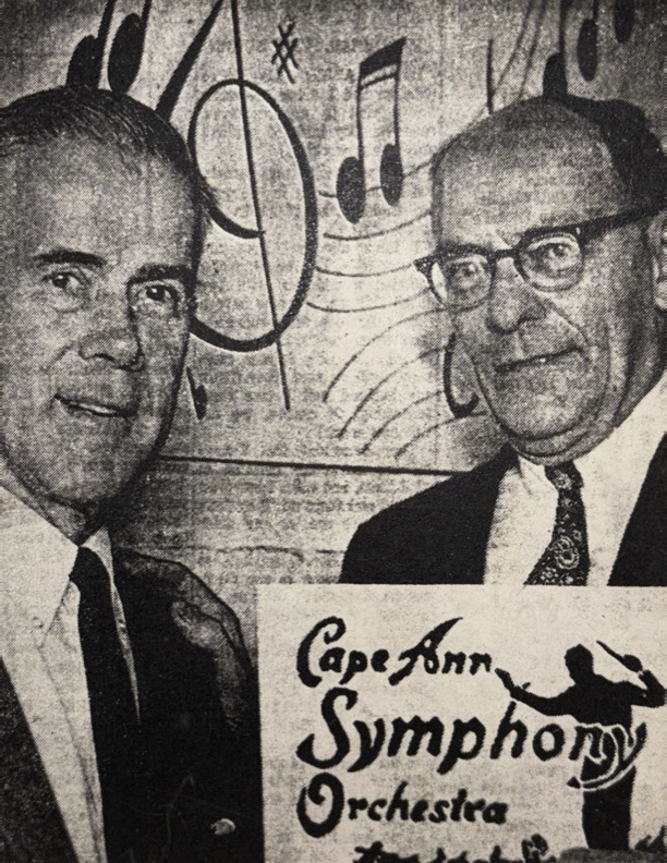 Sam Gordon, co-founder and first president of the Cape Ann Symphony